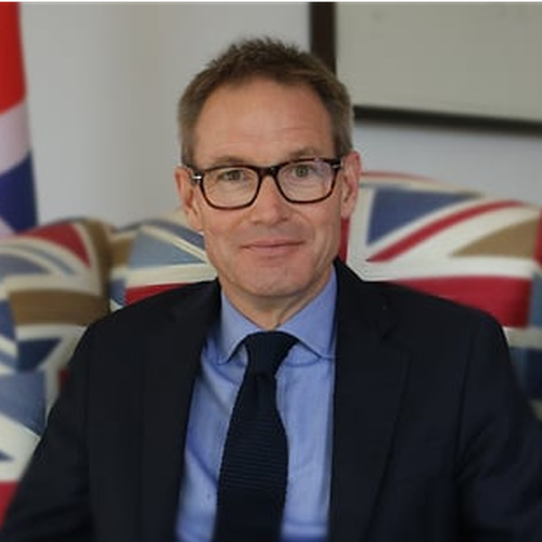 H.E Neil Wigan, O.B.E (British High Commissioner to Kenya at British High Commission Nairobi)